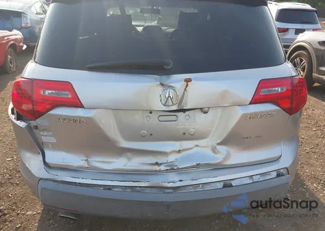 2007 Acura Mdx Technology Package из США, поврежденный, VIN 2HNYD283X7H520272